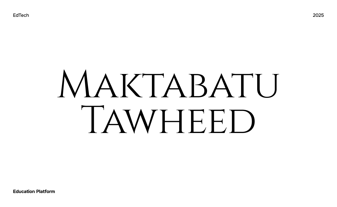 Maktabatu Tawheed